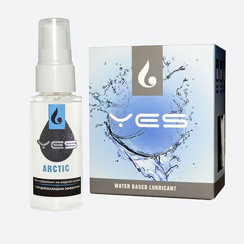 Интимный гель-лубрикант Yes Arctic с продлевающим эффектом - 30 мл. - Sitabella - купить с доставкой в Архангельске