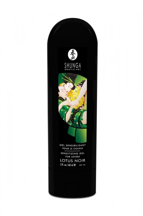 Интимный гель для пар, усиливающий наслаждение, Lotus Noir - 60 мл. - Shunga - купить с доставкой в Архангельске