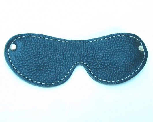 Кожаная маска на глаза - БДСМ Арсенал - купить с доставкой в Архангельске