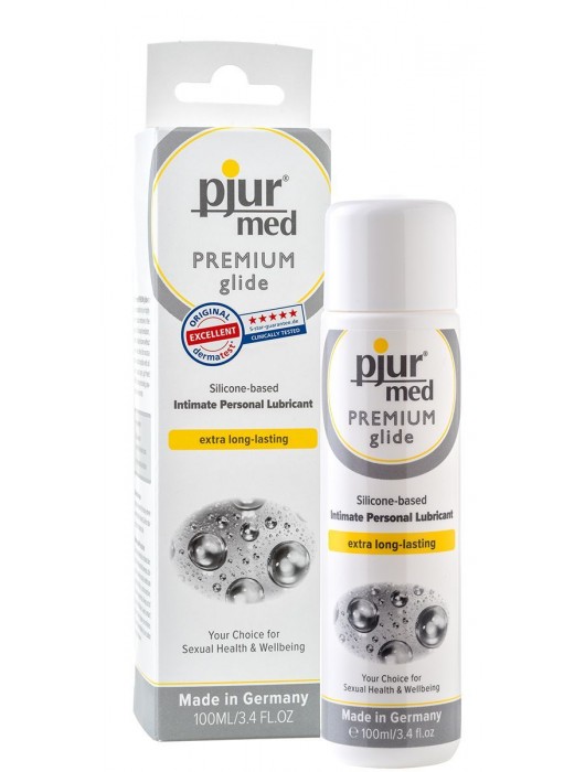Гипоаллергенный силиконовый лубрикант pjur MED Premium glide - 100 мл. - Pjur - купить с доставкой в Архангельске