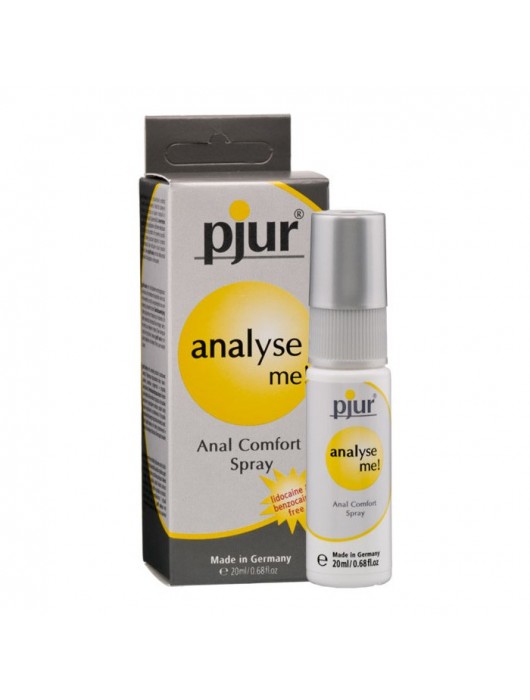 Обезболивающий анальный спрей pjur ANALYSE ME - 20 мл. - Pjur - купить с доставкой в Архангельске