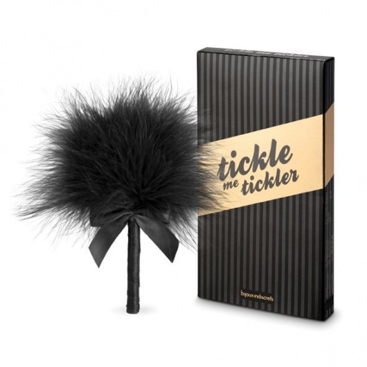 Пуховка для эротических игр Tickle Me Tickler - Bijoux Indiscrets - купить с доставкой в Архангельске