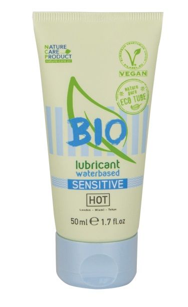 Органический лубрикант для чувствительной кожи Bio Sensitive - 50 мл. - HOT - купить с доставкой в Архангельске