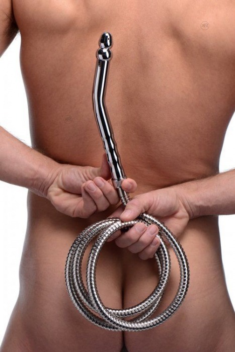 Сопло для анального душа Angled Enema Nozzle - XR Brands - купить с доставкой в Архангельске