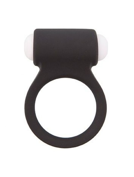 Чёрное эрекционное виброкольцо LIT-UP SILICONE STIMU RING 3 BLACK - Dream Toys - в Архангельске купить с доставкой