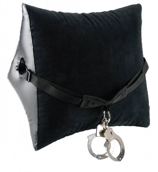 Надувной набор для фиксации Deluxe Position Master with Cuffs - Pipedream - купить с доставкой в Архангельске