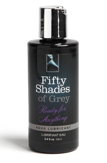 Лубрикант на водной основе Ready for Anything Aqua Lubricant - 100 мл. - Fifty Shades of Grey - купить с доставкой в Архангельске