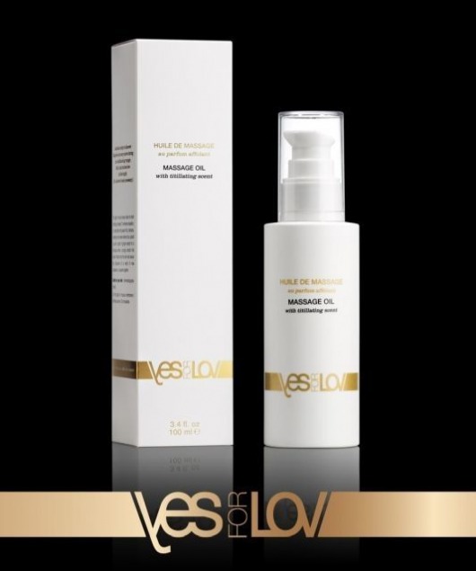 Массажное масло TITILLATING MASSAGE OIL - 100 мл. - YESforLOV - купить с доставкой в Архангельске