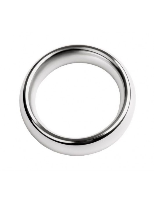 Металлическое эрекционное кольцо размера L - ToyFa - в Архангельске купить с доставкой