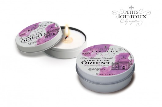 Массажная свеча Petits Joujoux Orient с ароматом граната и белого перца - 33 гр. - MyStim - купить с доставкой в Архангельске