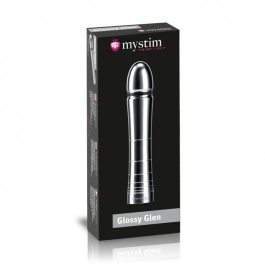 Фаллоимитатор для электростимуляции Glossy Glen Dildo - 14 см. - MyStim - купить с доставкой в Архангельске
