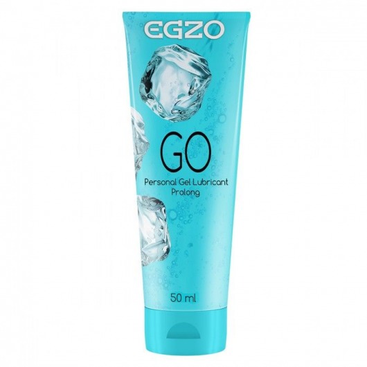 Пролонгирующий лубрикант на водной основе Egzo Go - 50 мл. - EGZO - купить с доставкой в Архангельске