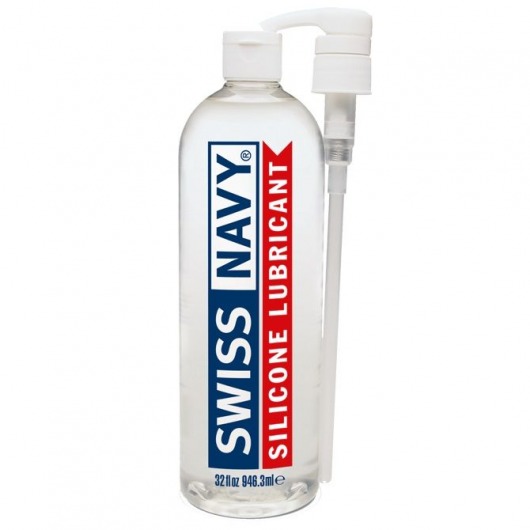 Лубрикант на силиконовой основе Swiss Navy Silicone Based Lube - 946,3 мл. - Swiss navy - купить с доставкой в Архангельске