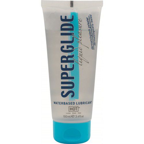 Интимная смазка на водной основе Superglide - 100 мл. - HOT - купить с доставкой в Архангельске