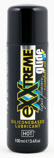Анальная смазка на силиконовой основе Exxtreme Glide - 100 мл. - HOT - купить с доставкой в Архангельске