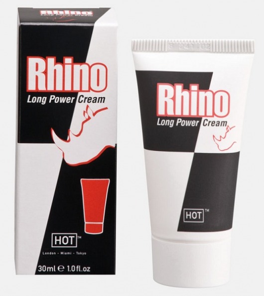 Крем-пролонгатор для мужчин Rhino - 30 мл. - HOT - купить с доставкой в Архангельске