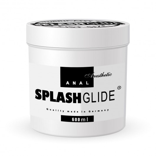Анальный гель на водной основе SPLASHGLIDE ANAL ANESTHETIC FIST SIZE - 600 мл. - Splashglide - купить с доставкой в Архангельске