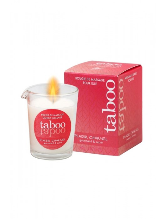 Массажное аромамасло с афродизиаками для женщин RUF Taboo Plaisir charnel - 60 гр. - RUF - купить с доставкой в Архангельске