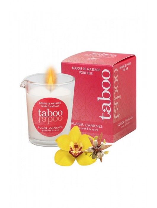 Массажное аромамасло с афродизиаками для женщин RUF Taboo Plaisir charnel - 60 гр. - RUF - купить с доставкой в Архангельске