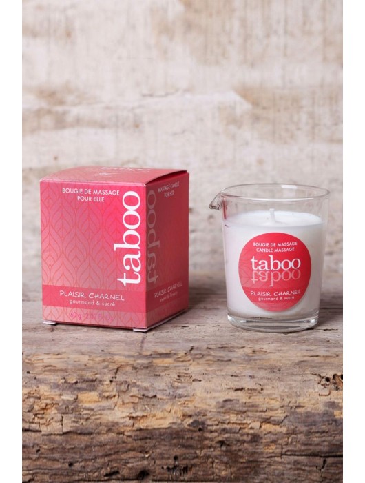 Массажное аромамасло с афродизиаками для женщин RUF Taboo Plaisir charnel - 60 гр. - RUF - купить с доставкой в Архангельске