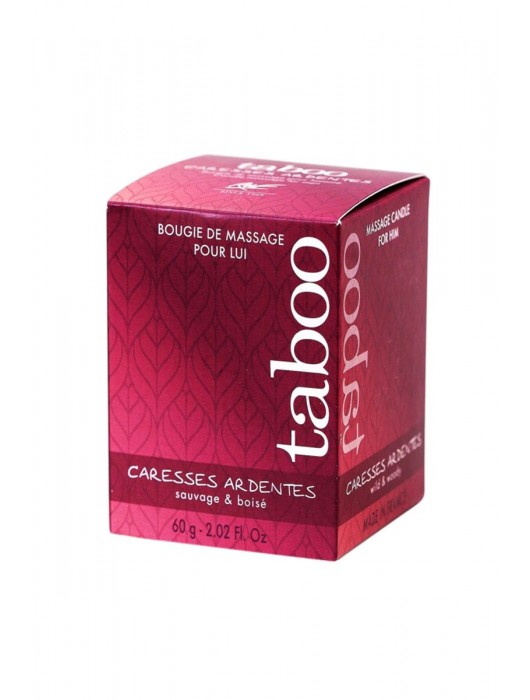 Массажное аромамасло с афродизиаками для мужчин RUF Сaresses ardentes - 60 гр. - RUF - купить с доставкой в Архангельске