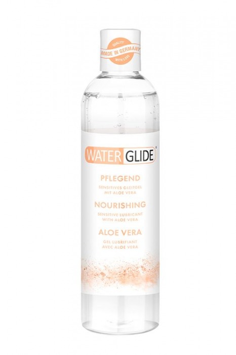 Лубрикант на водной основе с алоэ вера NOURISHING - 300 мл. - Waterglide - купить с доставкой в Архангельске