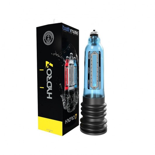 Синяя гидропомпа HYDRO7 - Bathmate - в Архангельске купить с доставкой
