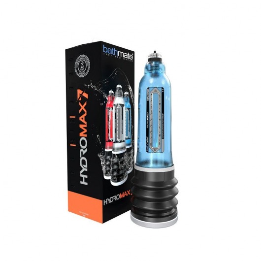 Синяя гидропомпа HydroMAX7 - Bathmate - в Архангельске купить с доставкой