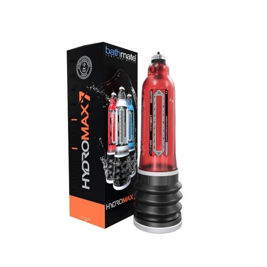 Красная гидропомпа HydroMAX7 - Bathmate - в Архангельске купить с доставкой