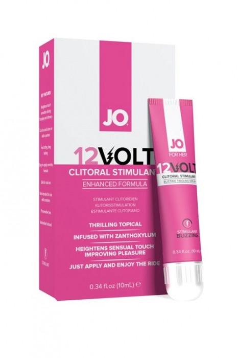 Возбуждающая сыворотка мощного действия JO Volt 12V - 10 мл. - System JO - купить с доставкой в Архангельске