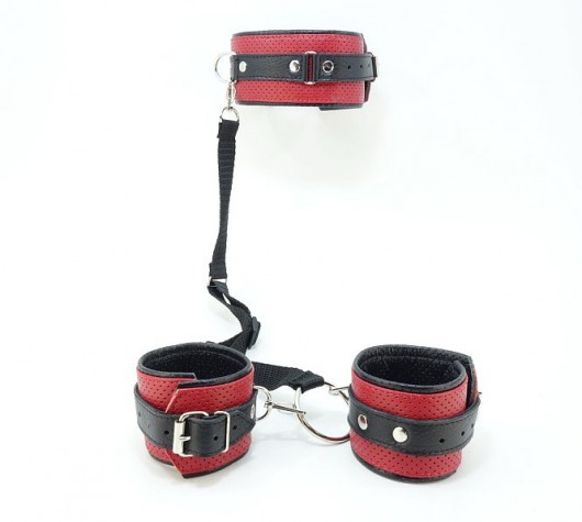 Кожаный БДСМ-набор - БДСМ Арсенал - купить с доставкой в Архангельске