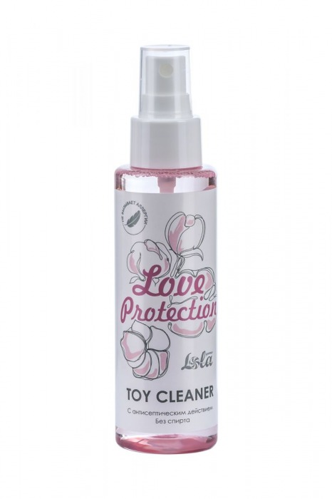 Гигиенический антисептический лосьон Toy cleaner - 110 мл. - Lola Games - купить с доставкой в Архангельске