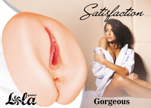 Мастурбатор с 2 тоннелями Satisfaction Gorgeous - Lola Games - в Архангельске купить с доставкой