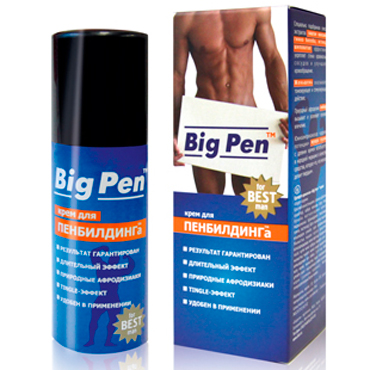 Крем Big Pen для увеличения полового члена - 50 гр. - Биоритм - в Архангельске купить с доставкой