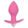 Розовая коническая анальная вибровтулка с ограничителем - 8 см. - Bior toys в Архангельске Розовая коническая анальная вибровтулка с ограничителем - 8 см. - Bior toys