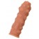 Телесная реалистичная насадка KOKOS Extreme Sleeve 11 с дополнительной стимуляцией - 12,7 см. - KOKOS - в Архангельске купить с доставкой