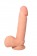 Перезаряжаемый вибратор-реалистик с пультом ДУ - 17 см. - ToyFa купить в Архангельске с доставкой в Orgasmix.ru Перезаряжаемый вибратор-реалистик с пультом ДУ - 17 см. - ToyFa