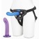 Страпон унисекс Beginners Strap-On с 2 насадками - 15 и 13 см. - Lux Fetish - купить с доставкой в Архангельске