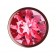 Пробка цвета розового золота с малиновым кристаллом Diamond Ruby Shine L - 8,3 см. - Lola Games - купить с доставкой в Архангельске