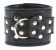 Чёрные наручники из кожи с пряжкой - БДСМ Арсенал - купить с доставкой в Архангельске Чёрные наручники из кожи с пряжкой - БДСМ Арсенал - купить с доставкой в Архангельске