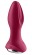 Малиновая вибропробка с вращением бусин Rotator Plug 2+ - 12,8 см. - Satisfyer в Архангельске Малиновая вибропробка с вращением бусин Rotator Plug 2+ - 12,8 см. - Satisfyer