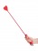 Стек с красным наконечником-сердечком - 70 см. - Sitabella - купить с доставкой в Архангельске Стек с красным наконечником-сердечком - 70 см. - Sitabella - купить с доставкой в Архангельске
