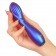 Синий вибромассажер с загнутой головкой - 15 см. - DAISY купить в Архангельске с доставкой в Orgasmix.ru Синий вибромассажер с загнутой головкой - 15 см. - DAISY