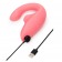 Розовый вибромассажер для двойной стимуляции Womanizer Blend - Womanizer купить в Архангельске с доставкой в Orgasmix.ru Розовый вибромассажер для двойной стимуляции Womanizer Blend - Womanizer