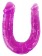 Двухголовый розовый фаллоимитатор - 29,8 см. - Baile купить с доставкой в интернет-магазине Orgasmix в Архангельске Двухголовый розовый фаллоимитатор - 29,8 см. - Baile