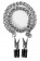 Прищепки для сосков Block Busters Nipple Clamps с цепью - Blush Novelties в Архангельске Прищепки для сосков Block Busters Nipple Clamps с цепью - Blush Novelties